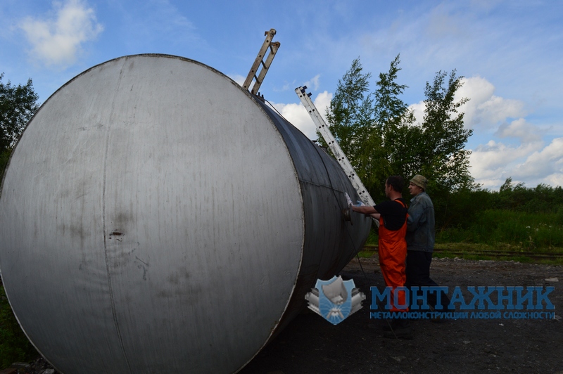 Модернизация ёмкости для нефтепродуктов Модернизация ёмкости для нефтепродуктов