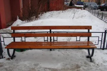 Скамья парковая
