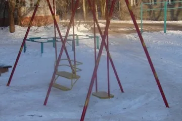 Качели детские изготовление