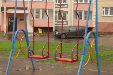 Качели двойные