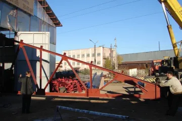 Стальные колонны фермы