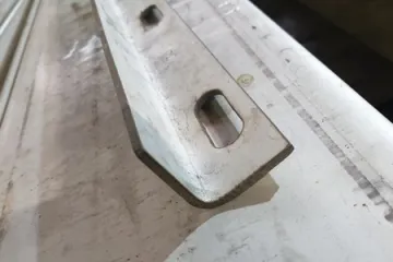 Гибка нержавеющего уголка из листа