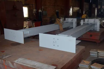 Колонна из профильной трубы