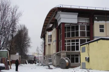 Отделка фасада композитными панелями