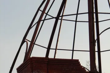 Металлический каркас ротонды