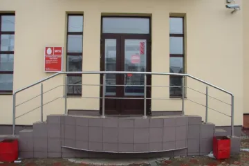 Перила для крыльца из нержавейки