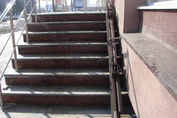 Пандус металлический откидной