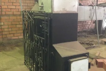 Печь банная стальная