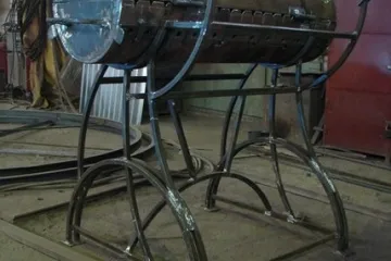 Металлические печи и мангалы