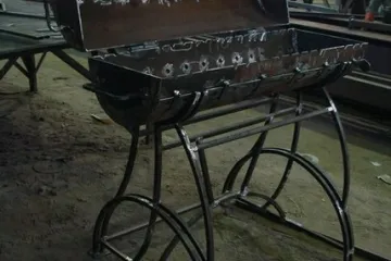 Изготовление металлического мангала