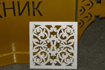 Резка металлических букв