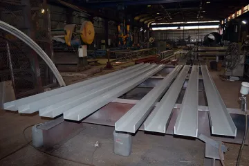 Прогоны металлические из швеллера