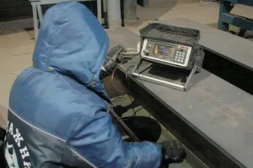 УЗК Сварной балки